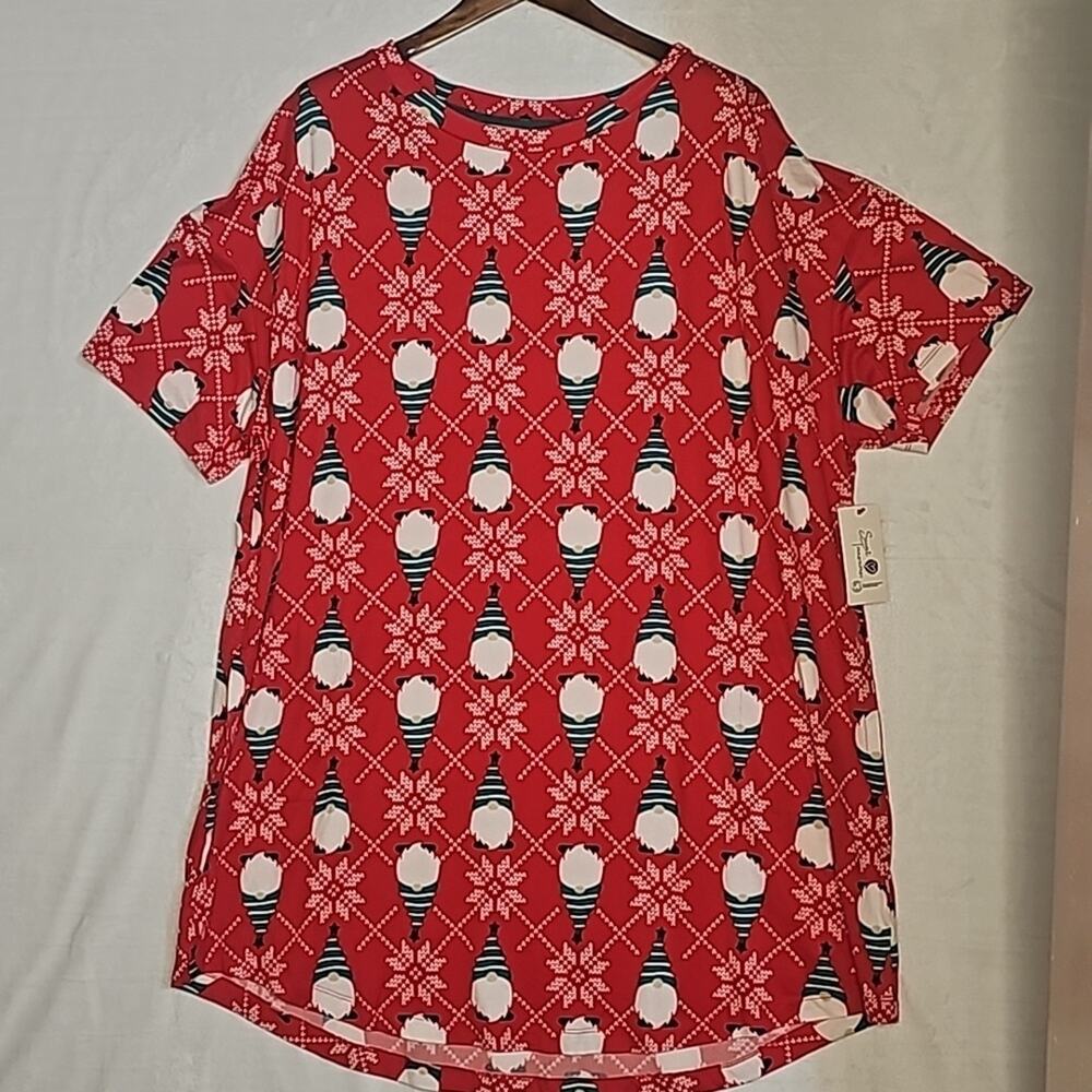 NWT Set of 3 Christmas Gnome Pajamas 2X - 3X